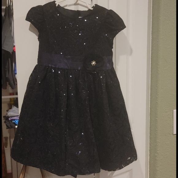 Rare Editions Other - Fancy navy blue girls dress